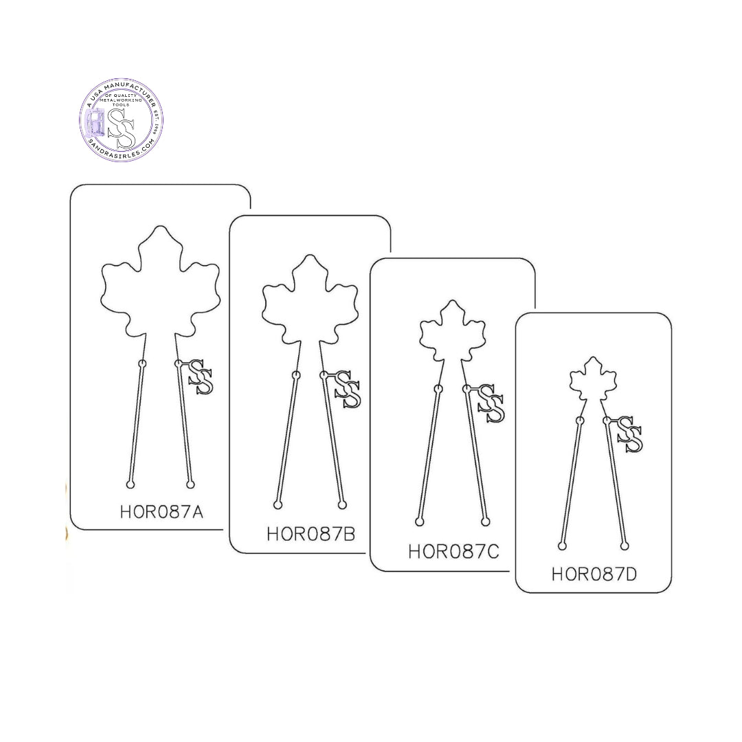 PANCAKE DIE HOR087 LEAF MAPLE